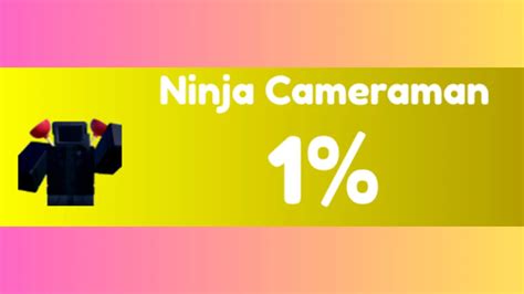  Buy Ninja Cameraman TTD 